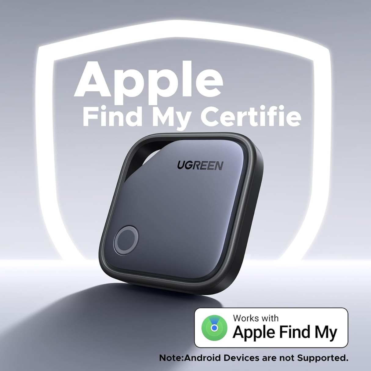 UGREEN FineTrack Localizador tipo llavero para Apple Find My (iOS)