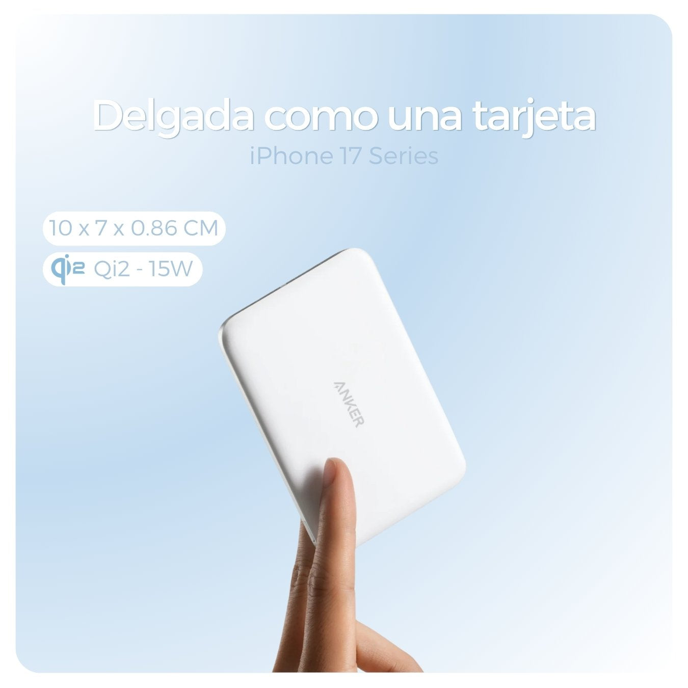 Anker Nano Power Bank - Qi2 15W