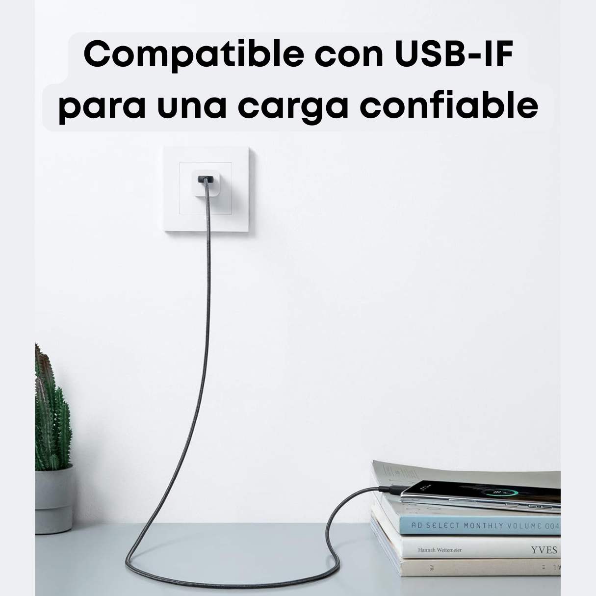 Anker cable tipo USBA a USBC (paquete 2 unidades), 1.80M, duradero en nailon trenzado, para celulares, tablets, auriculares, y más