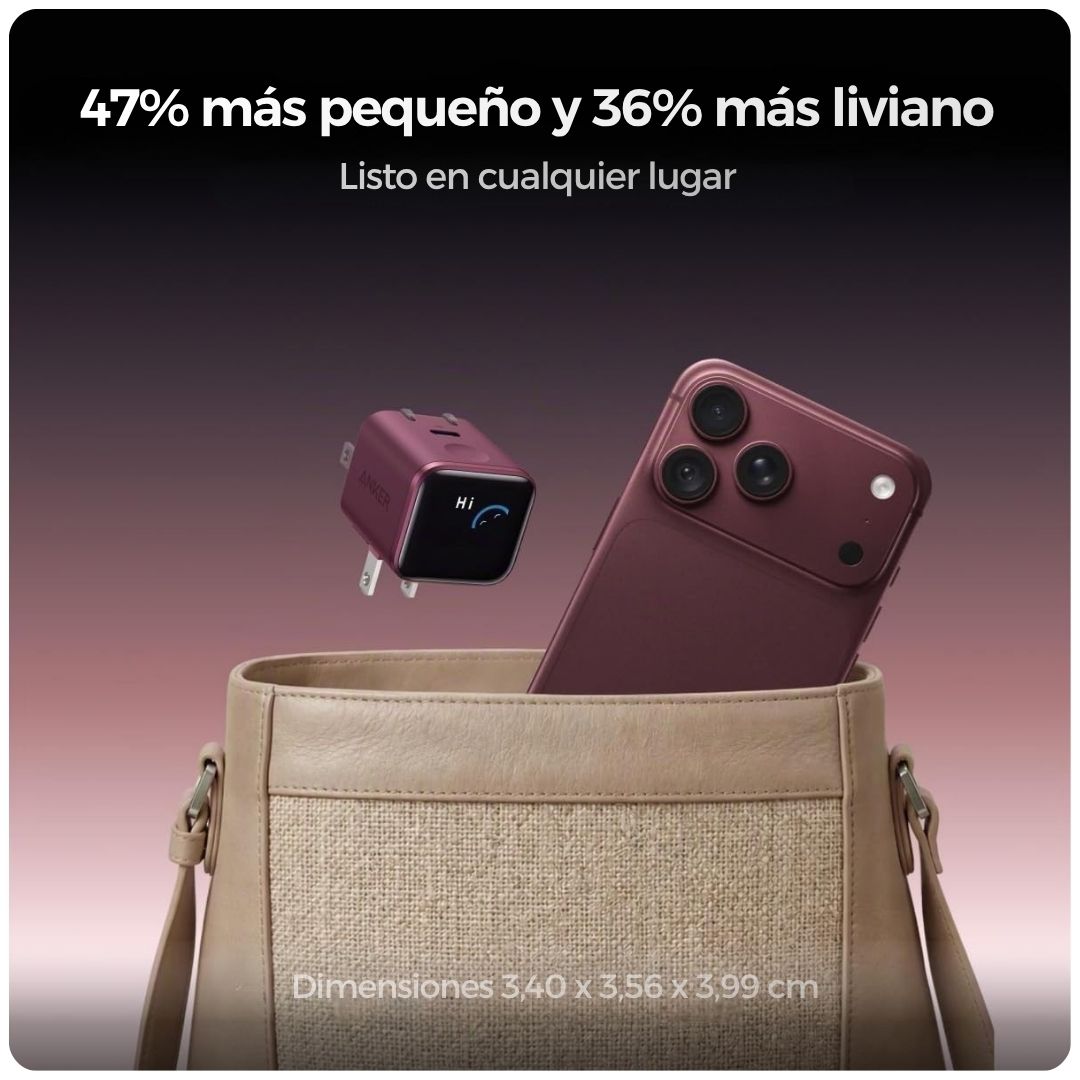 Anker Nano Cargador Inteligente de 45W - Versión OTA