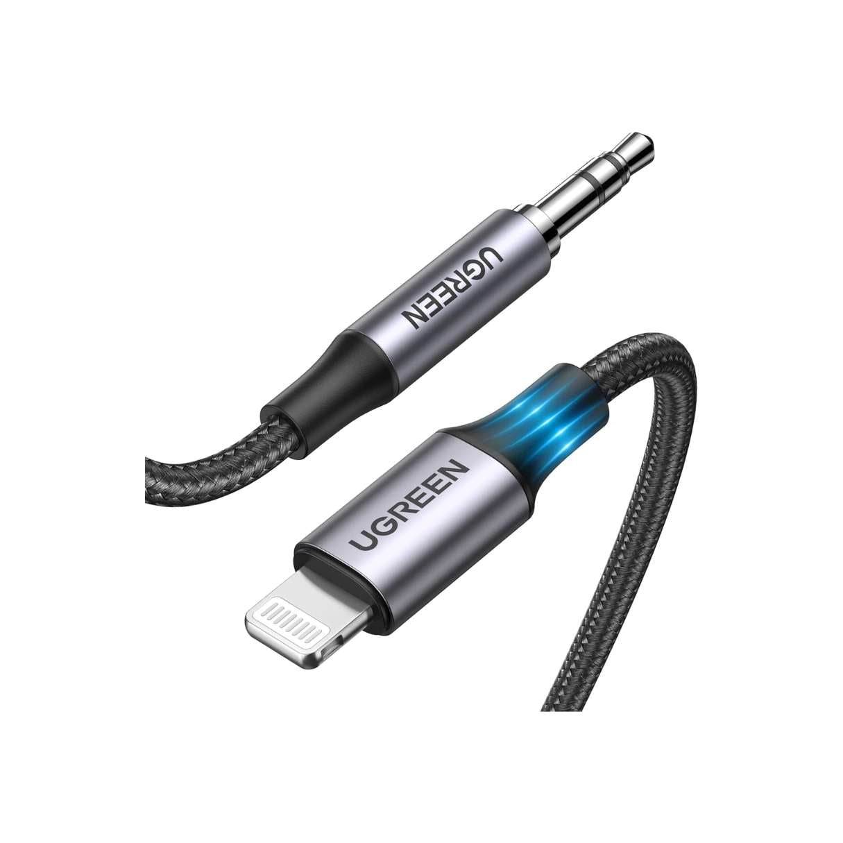 Ugreen Cable adaptador Lightning Certificado MFi para iPhone a 3.5m para iPhone 14/13/12/11/XR