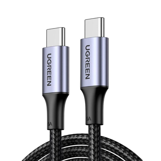 UGREEN CABLE USB C-C DE 100W 1.8M CARGA RÁPIDA PARA LAPTO/TABLET/SWITCH/IPHONE15/S24