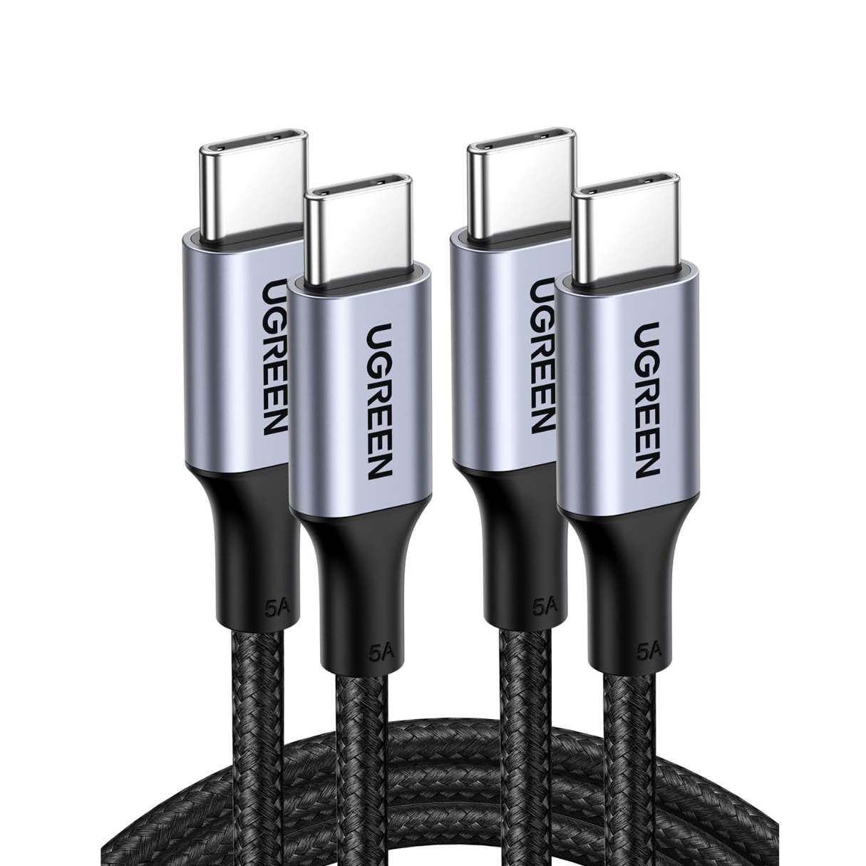 UGREEN Pack 2 Cables USB-C a USB-C 100W