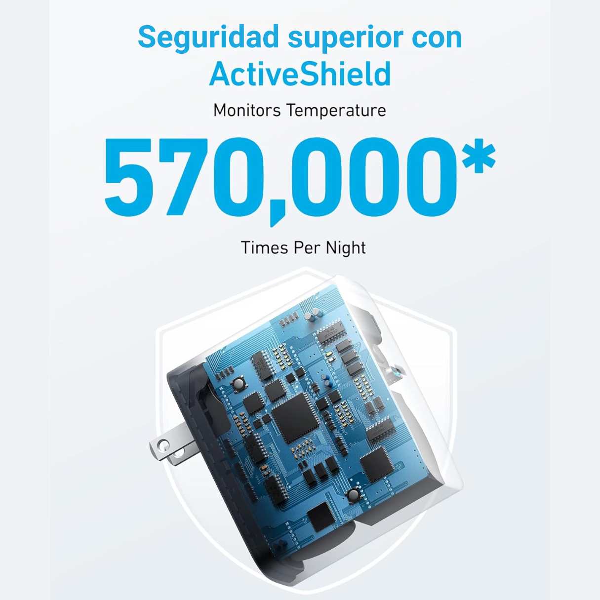 Anker Cargador tipo C para MacBook de 100W, compacto y plegable para MacBook Pro/Air/Dell/Lenovo y más