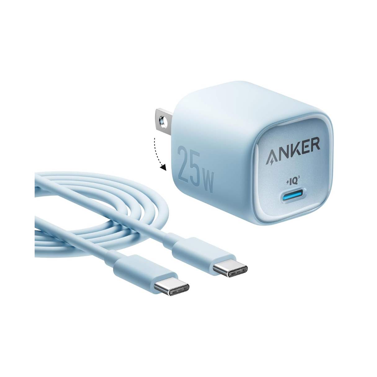 Anker cargador 25W carga súper rápida + Cable tipo C para Samsung Galaxy  S25/S24/S23/Series A