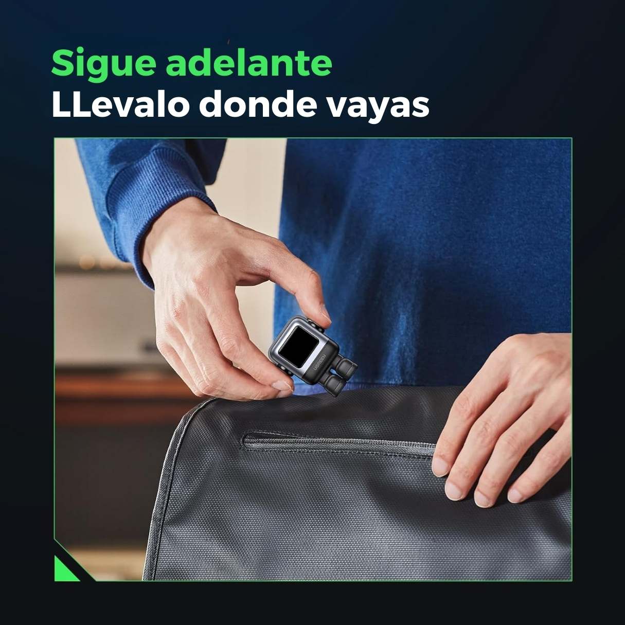 Cargador Ugreen Nexode Robot 30W carga rápida para iPhone 17/iPad/Galaxy