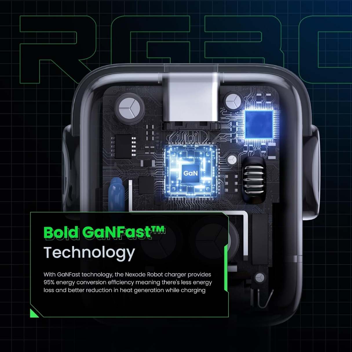 Cargador Ugreen Nexode Robot 30W carga rápida para iPhone 17/iPad/Galaxy