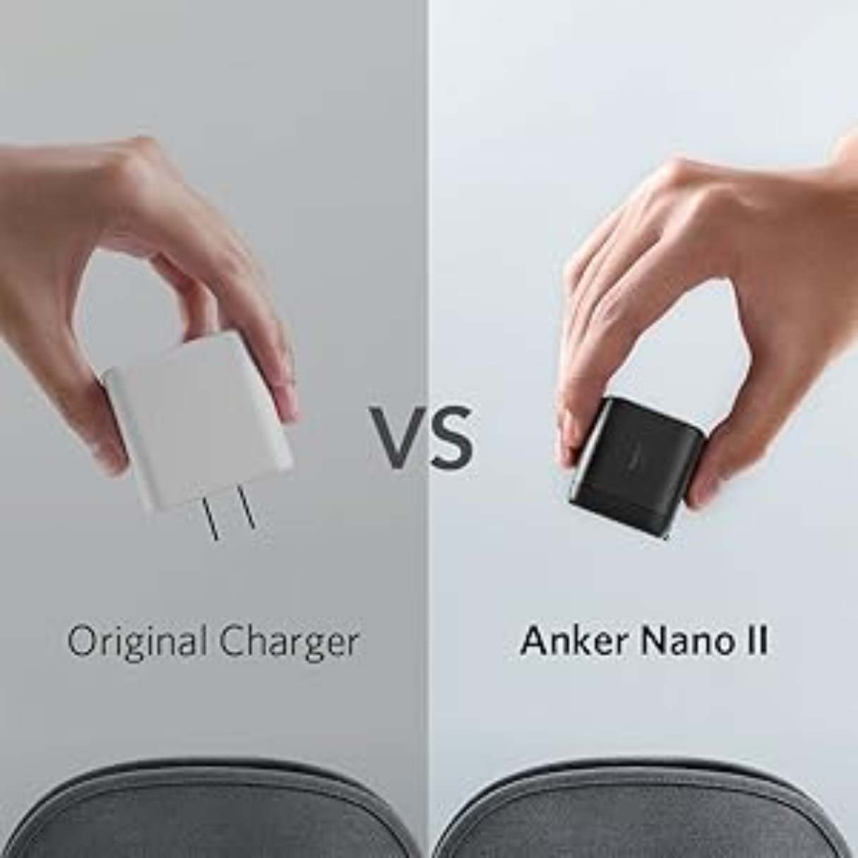 Anker 713 Nano II 45W Cargador tipo C para Samsung Galaxy S25/24/S23 Ultra, MacBook Pro 13/iPad/iPhone 17