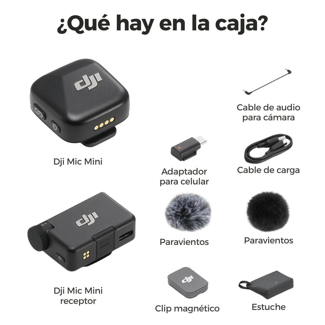 DJI Mic Mini 1 TX + 1 RX