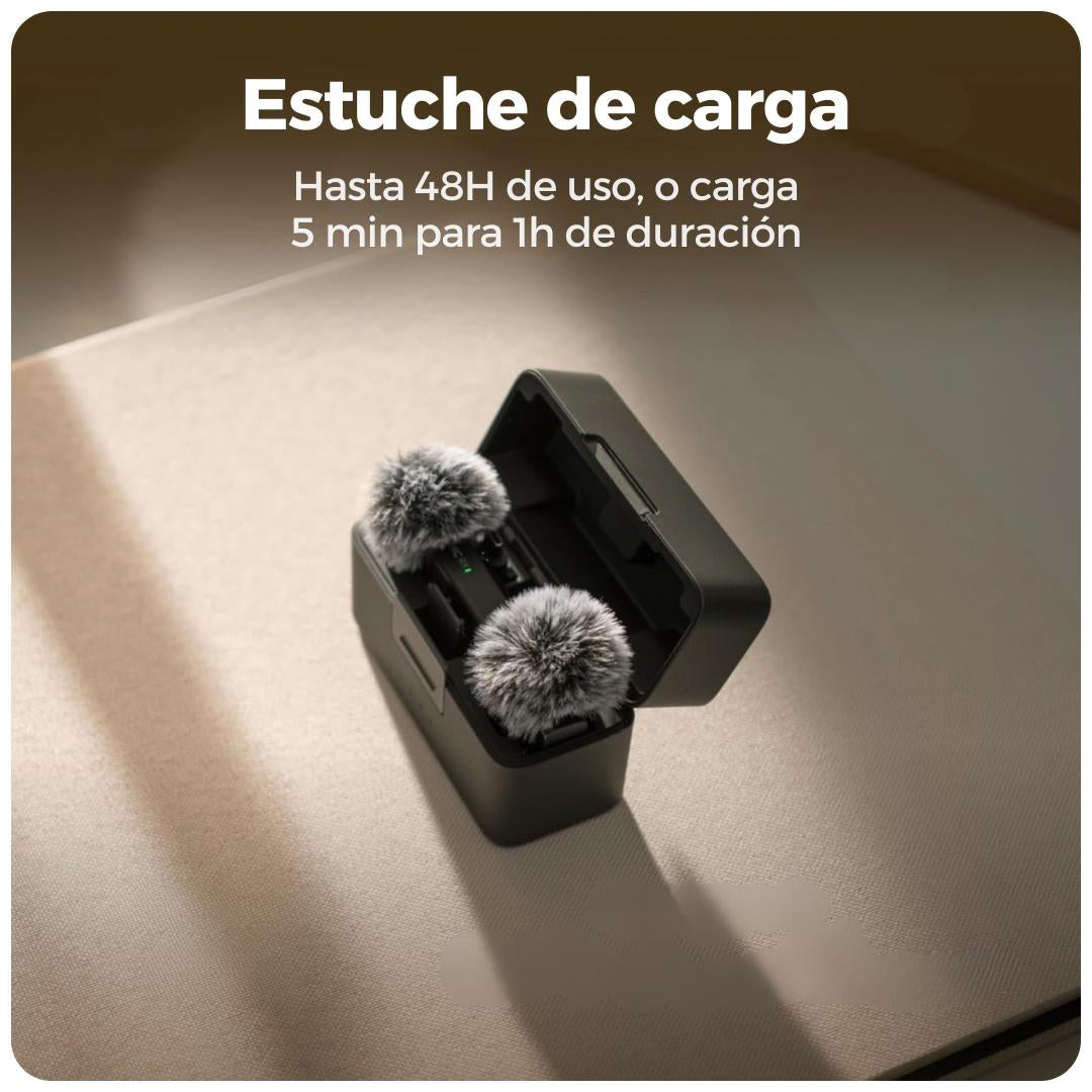 DJI Mic Mini 2 TX + 1 RX + estuche de carga