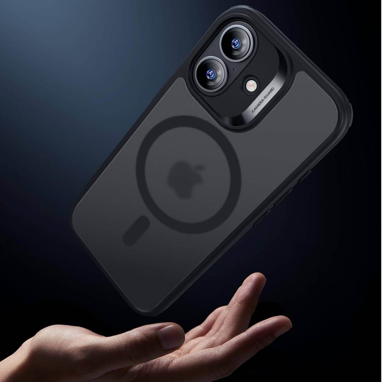 ESR Funda para iPhone 17 MagSafe, protección de grado militar 3X, funda color negro mate