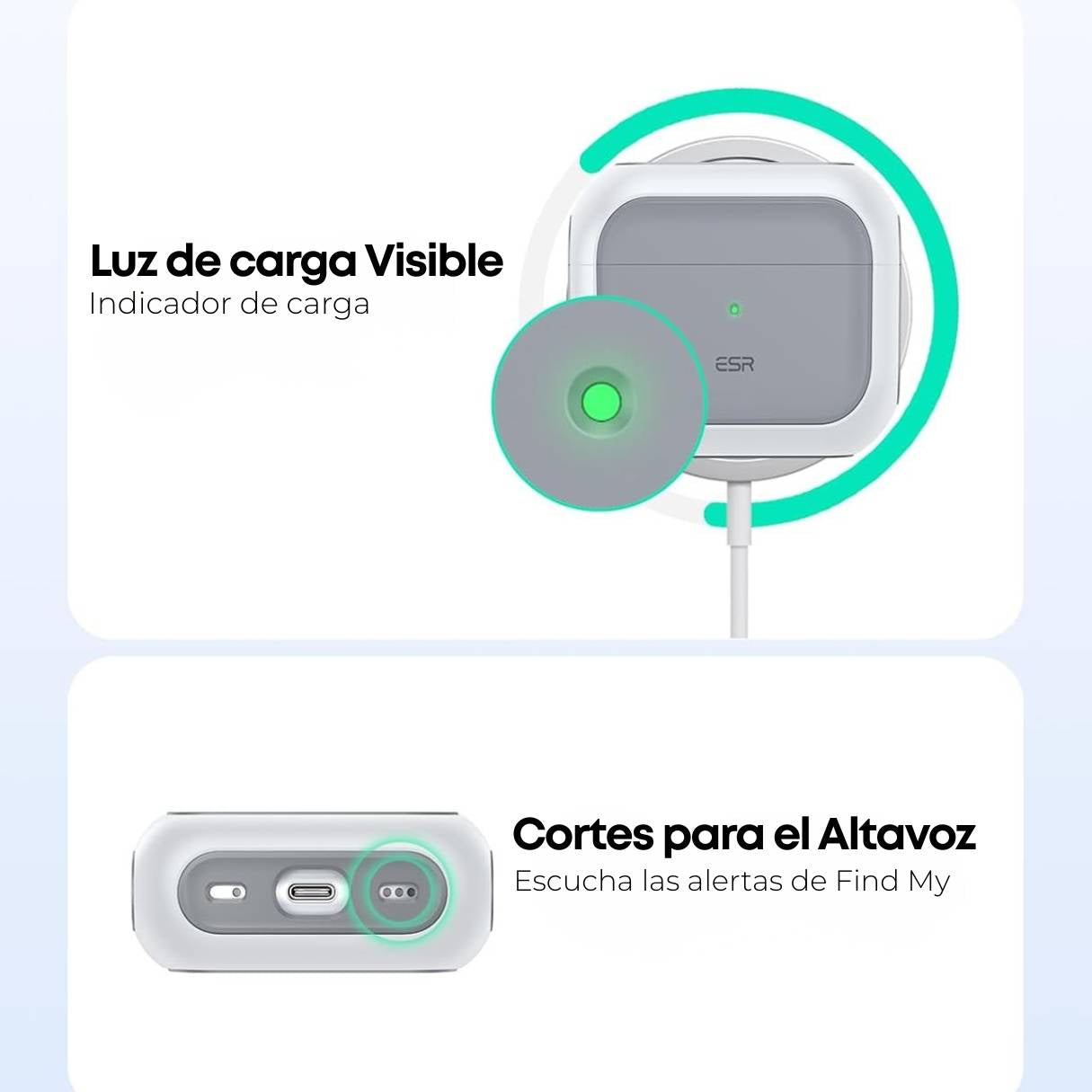 ESR Case para AirPods 4 / AirPods 4 ANC