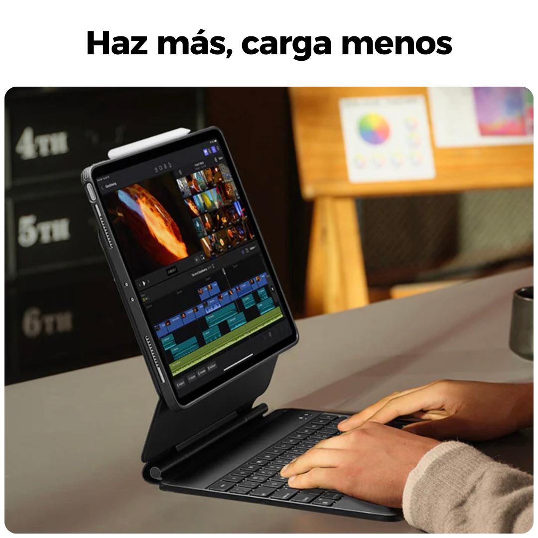 ESR Funda con Teclado para iPad Pro M5 M4 de 11”