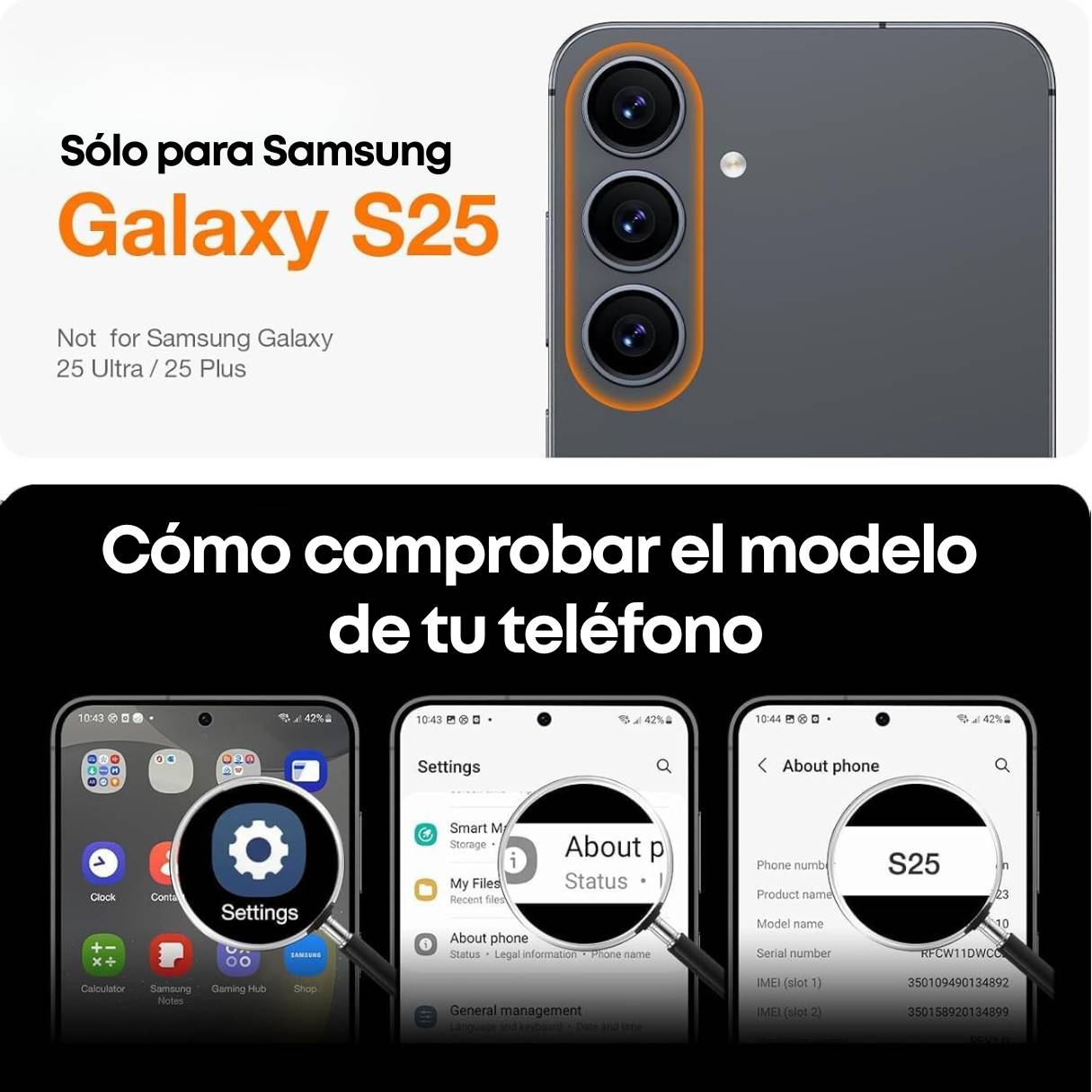 TORRAS - Funda MagSafe antigolpes para Samsung Galaxy S25, protección resistente 4 veces superior de grado militar, translúcida, antihuellas, negro
