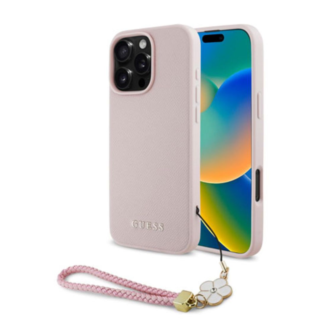 Guess Funda MagSafe Rosa - iPhone 16 Pro Max