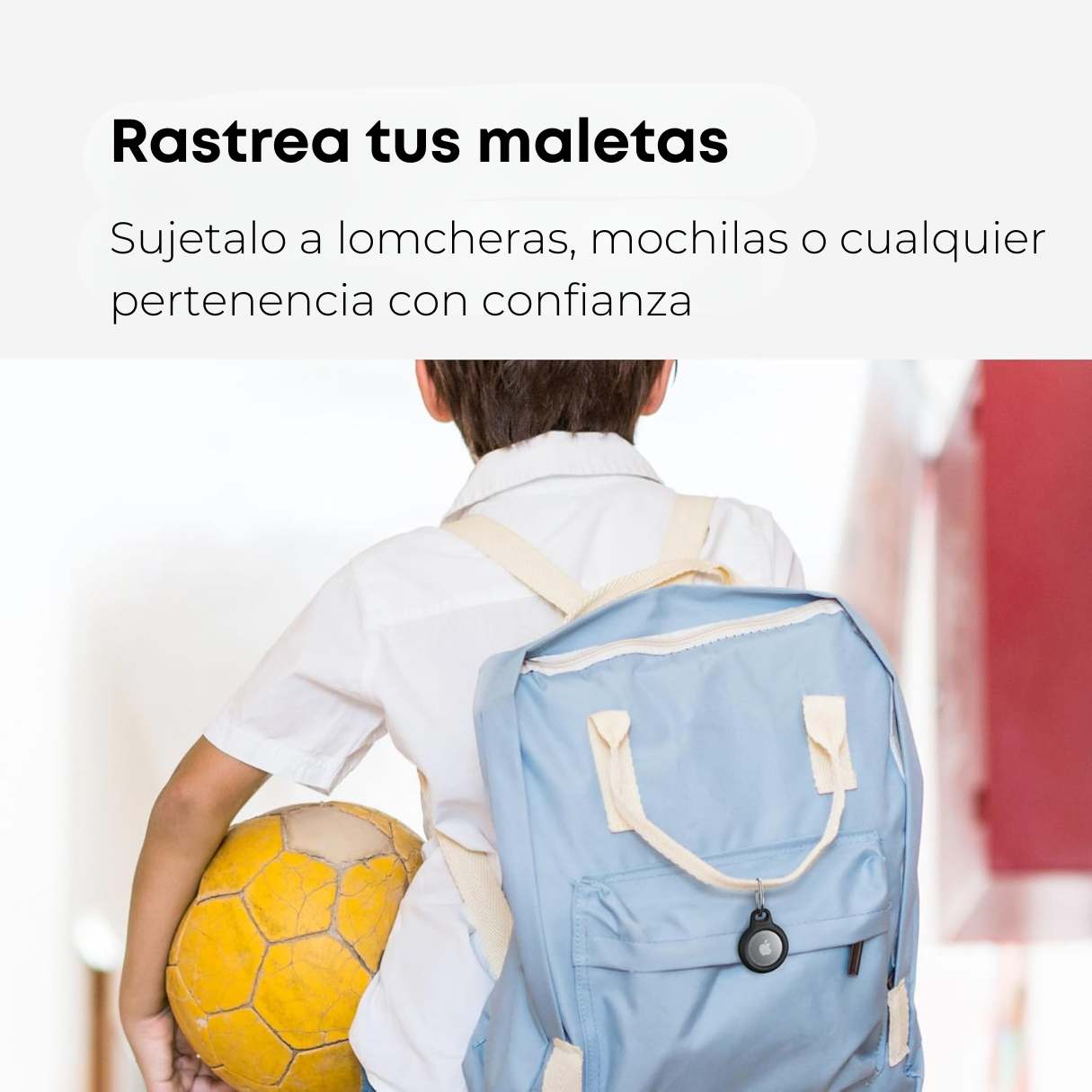 Belkin - Soporte seguro con llavero para Apple AirTag, duradera y resistente a los arañazos