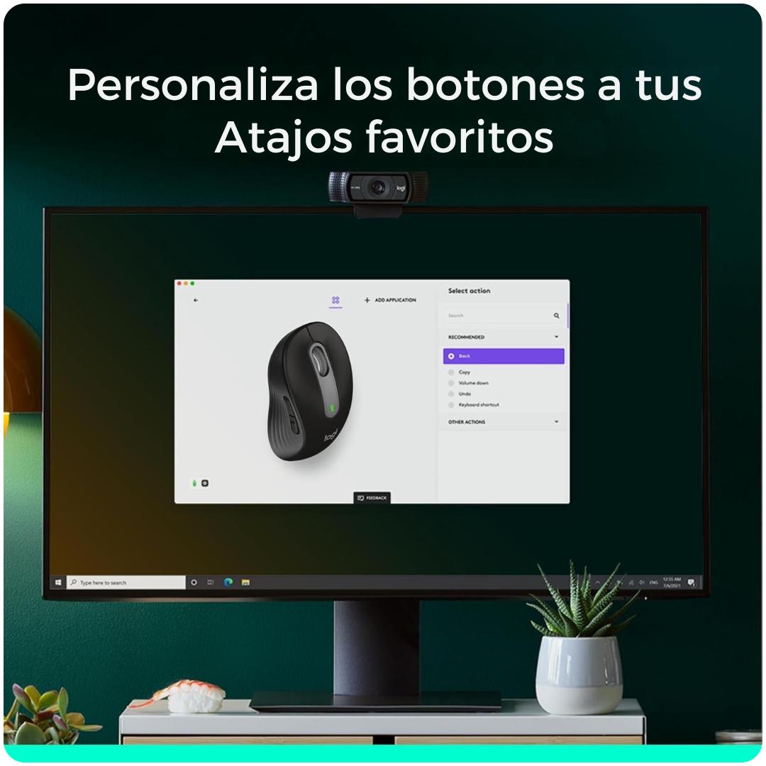 Logitech Signature M650 Mouse Inalámbrico