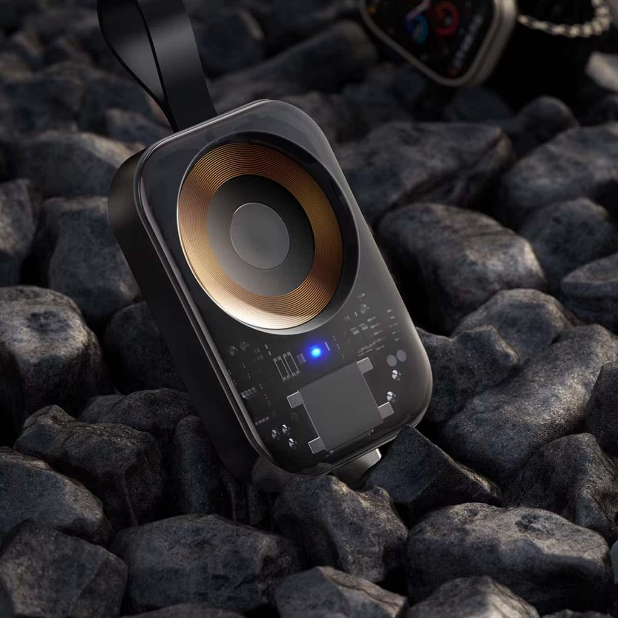Mcdodo Cargador magnético para Apple Watch, portátil, tipo C 3.5W, para Apple Watch Series 10, 9, 8, 7, 6, 5