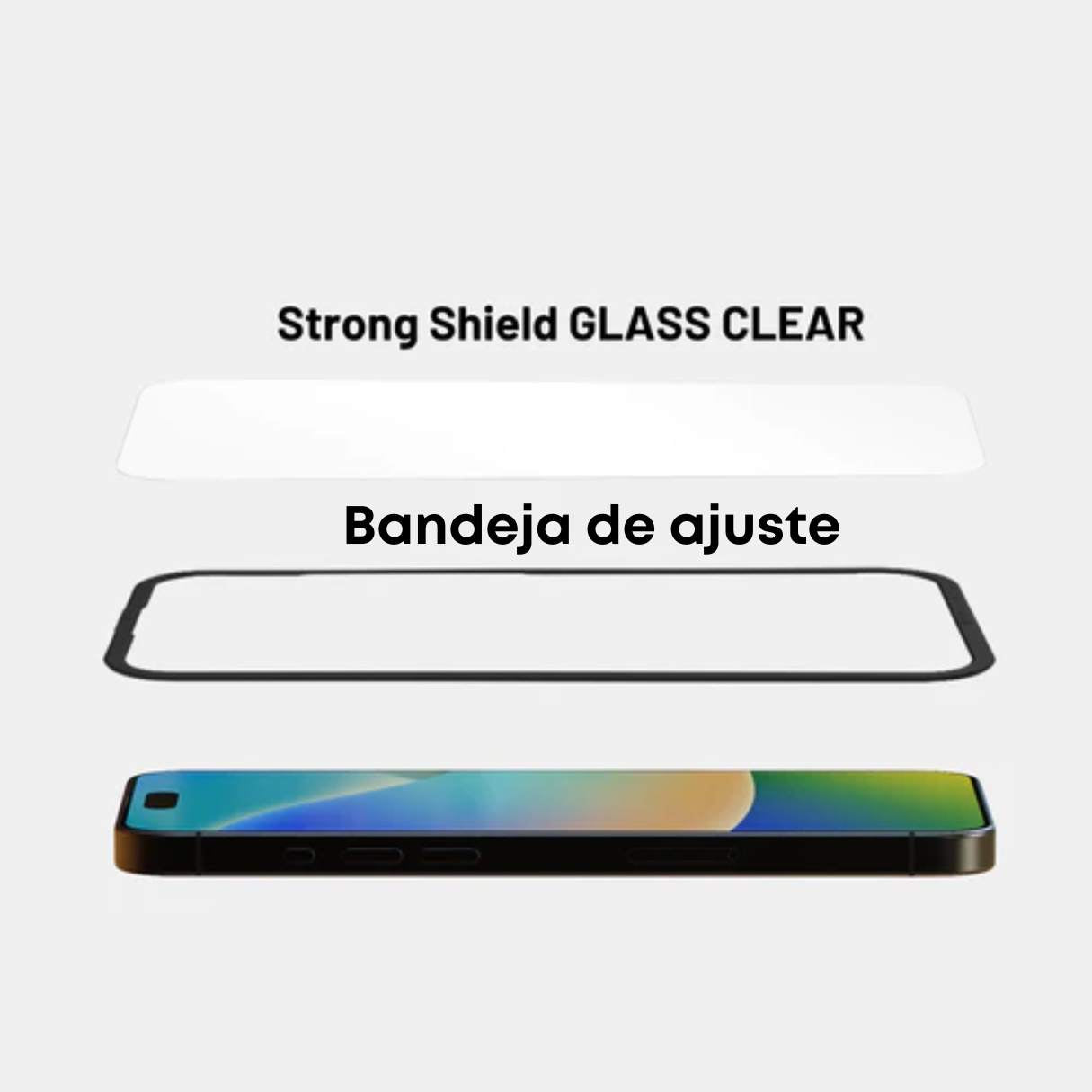 ArtsCase Mica de Vidrio para iPhone 17 Pro – Ultra Clear