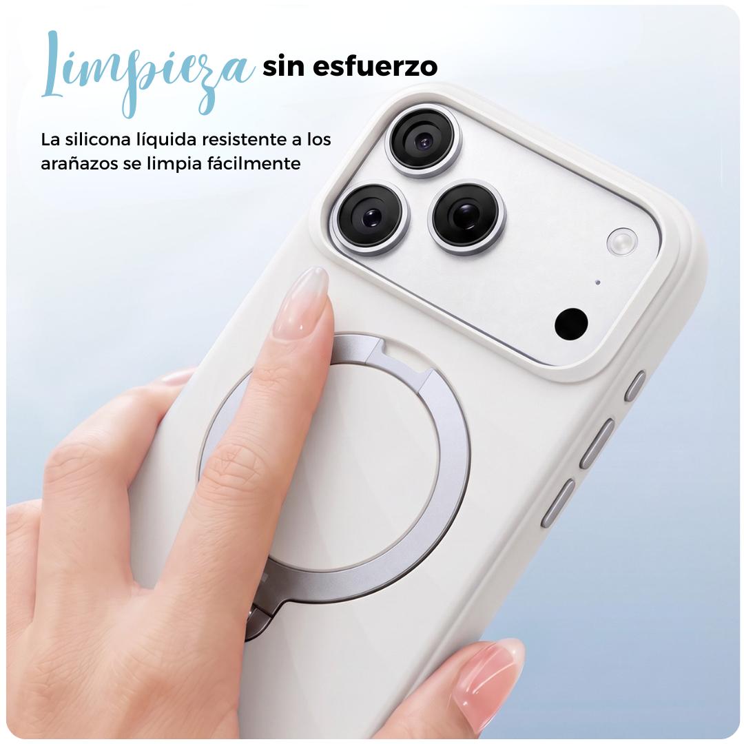 Torras Q3 Silicone Wind Estuche para iPhone 18 Pro Max