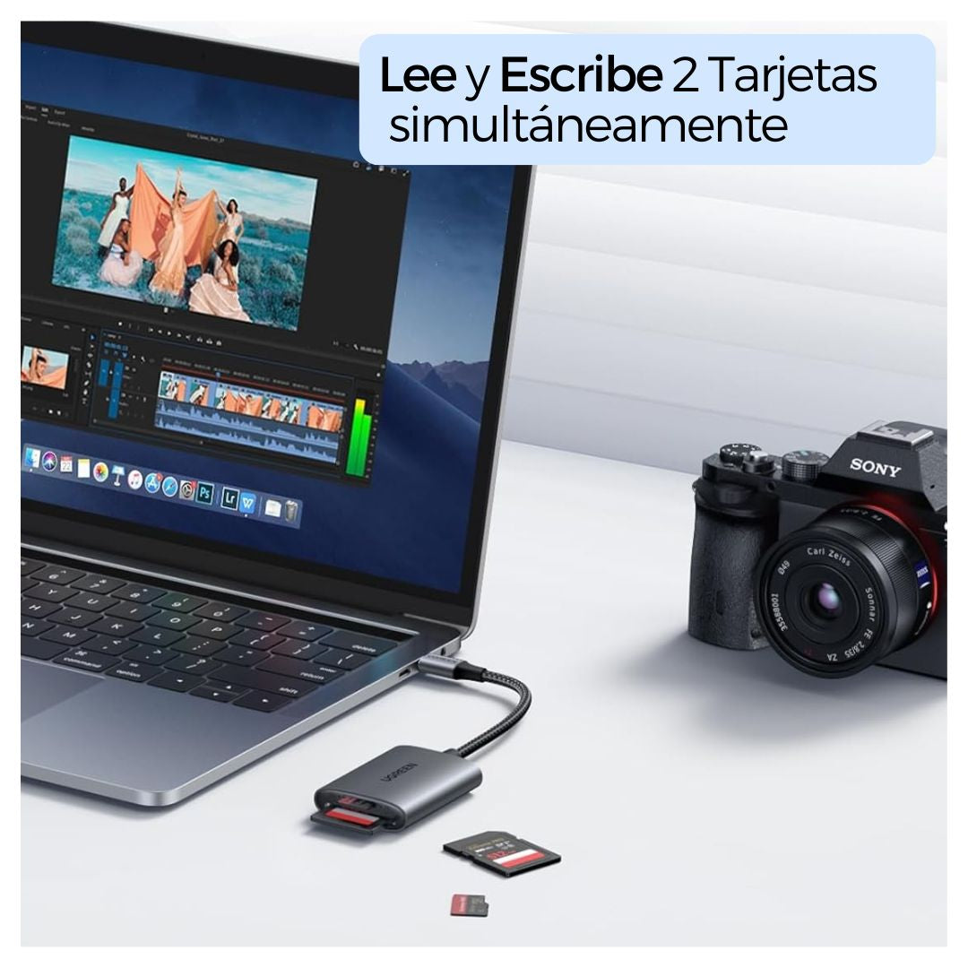 Ugreen Lector de tarjetas SD - USB C SD 4.0
