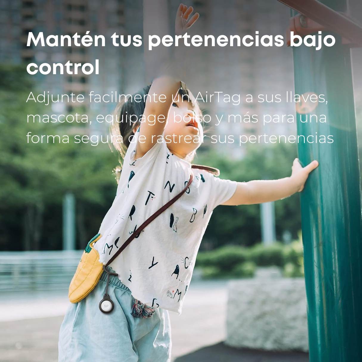 Belkin - Funda protectora con correa para AirTag, resistencia contra arañazos