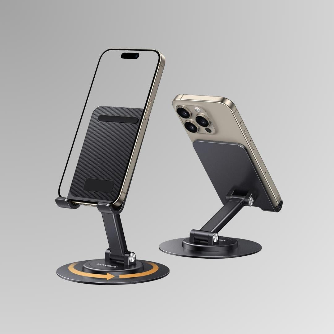 UGREEN Soporte metálico giratorio 360° para celular