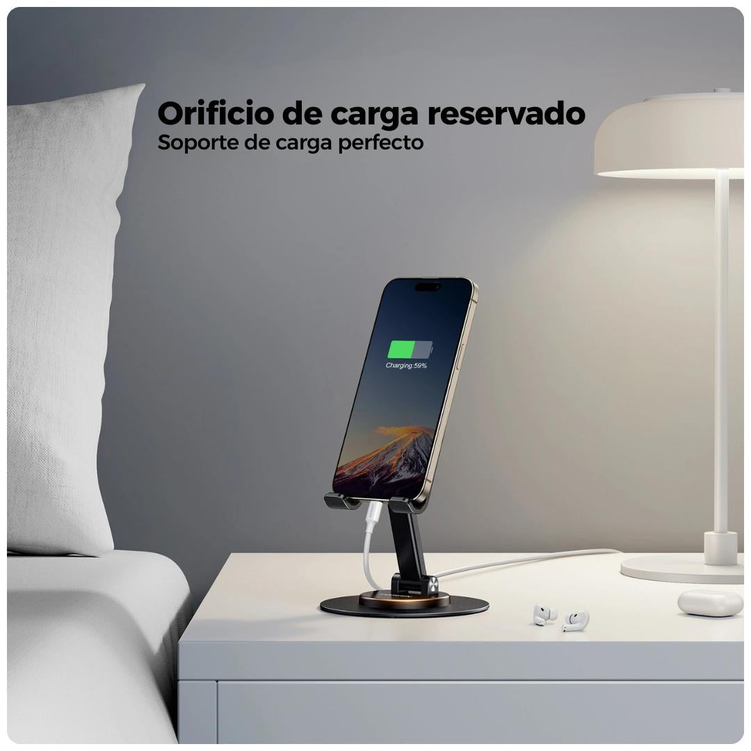 UGREEN Soporte metálico giratorio 360° para celular