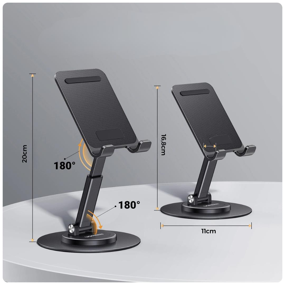 UGREEN Soporte metálico giratorio 360° para celular
