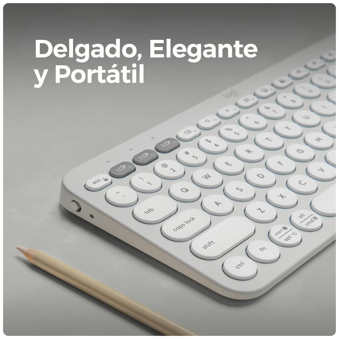 Logitech Teclado Bluetooth Plebbe Keys 2 K380s