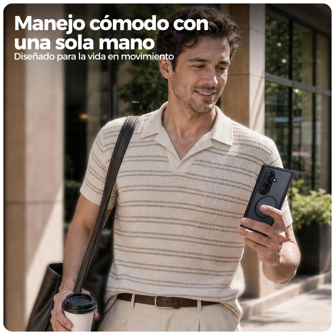 Torras Guardian-Mag estuche para Samsung Z Fold 8 Ultra