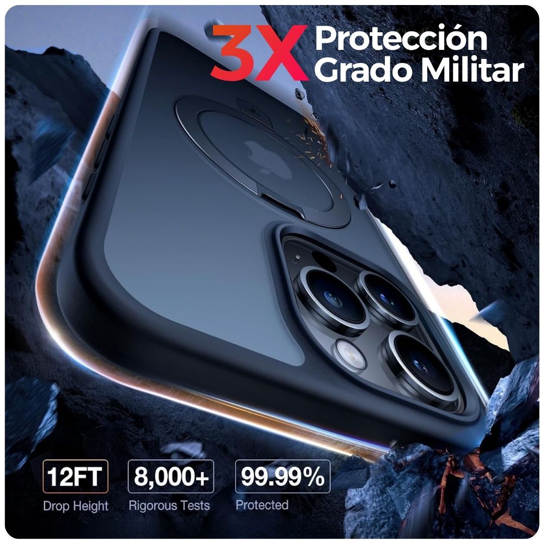 Torras Ostand Estuche para iPhone 16 Pro Max