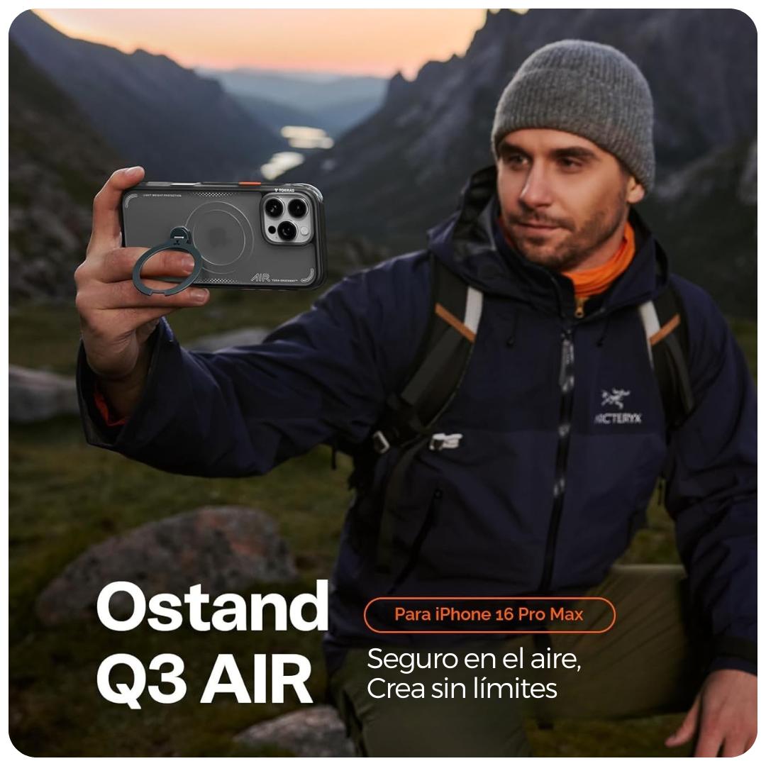 Torras Q3 Air estuche para iPhone 16 Pro Max