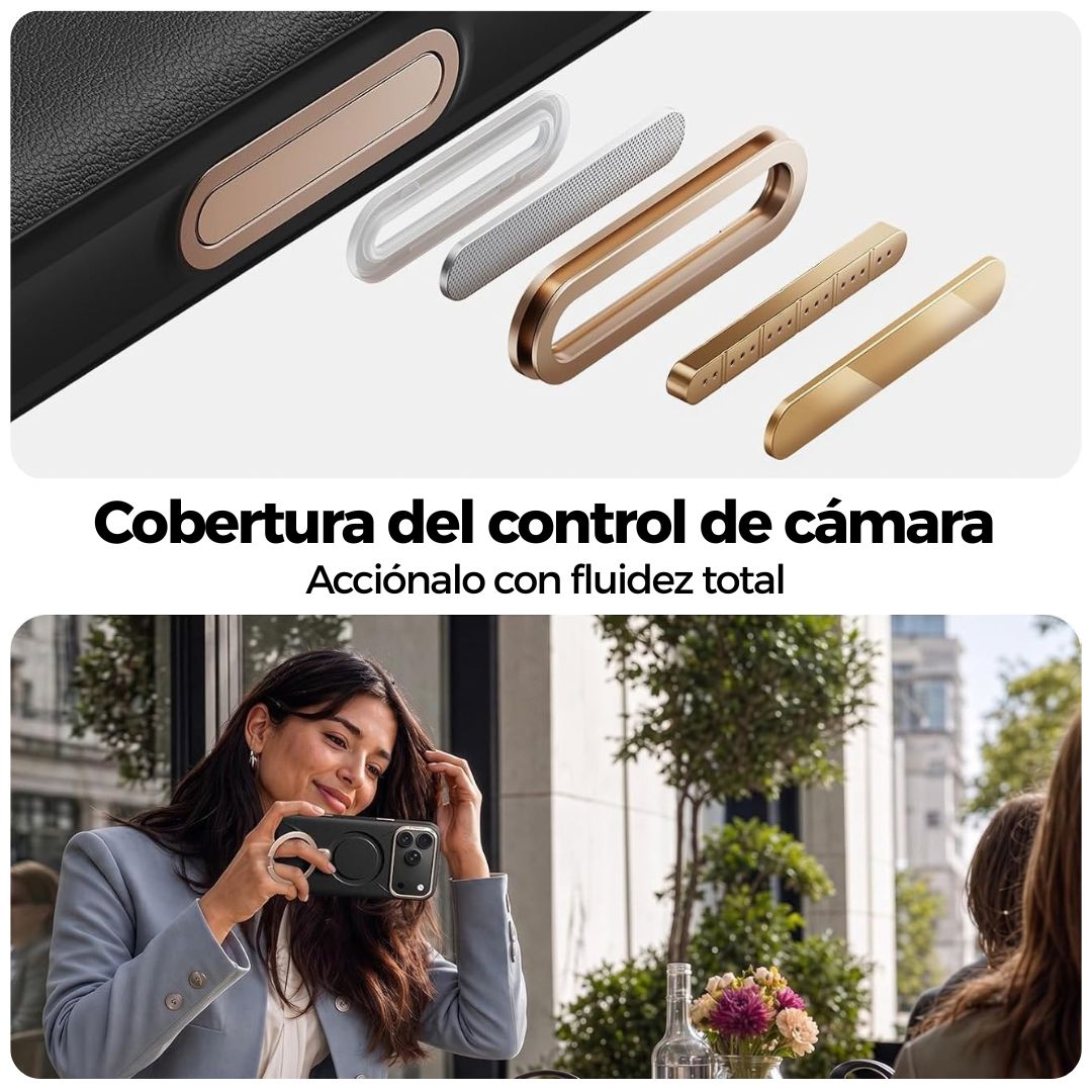 Torras Q3 VegSkin estuche Negro para iPhone 18 Pro Max