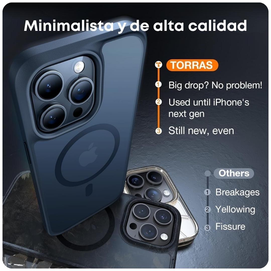 TORRAS Funda MagSafe para iPhone 15 Pro