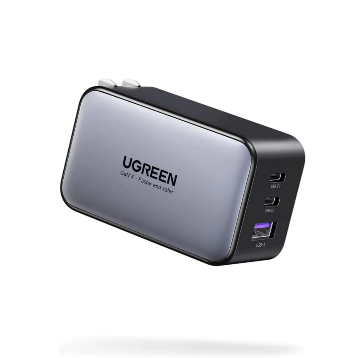 UGREEN CARGADOR 65W, NEXODE 3 PUERTOS CARGA RÁPIDA PARA MACBOOK/IPHONE/IPAD/GALAXY S24