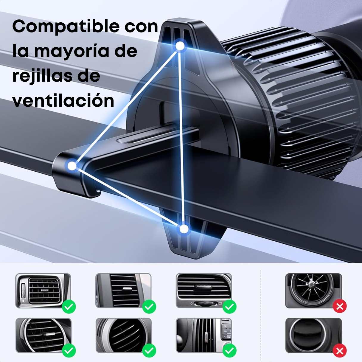 Ugreen soporte MagSafe para teléfono de vehículo, para iPhone 16, 15, 14, 13, 12 series