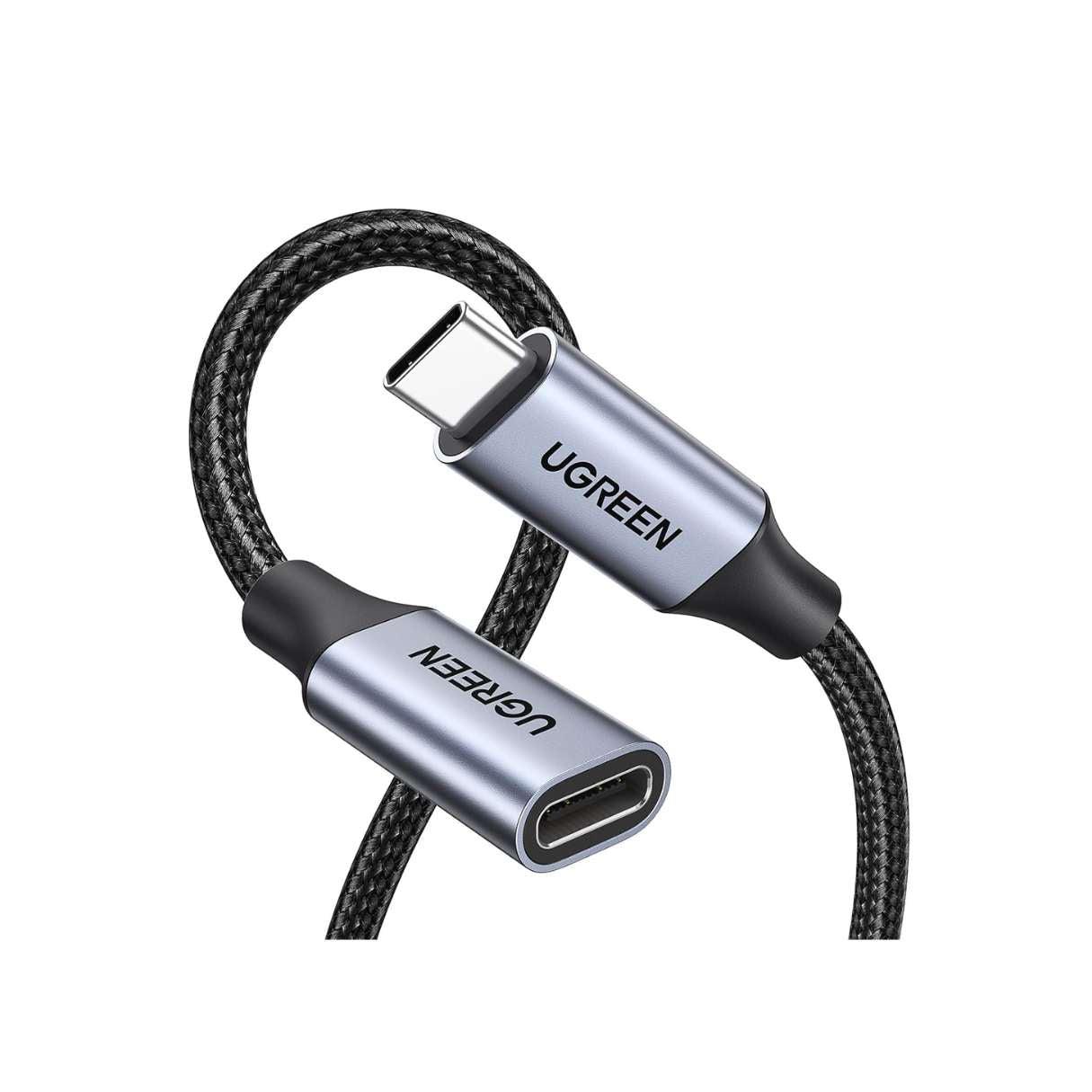 Ugreen Cable de extensión tipo C carga 100W y transferencia 10 Gbps, USB C 3.2, compatible con PSVR2/MacBook Air M2 Pro/ iPad Pro/Magsafe 1M