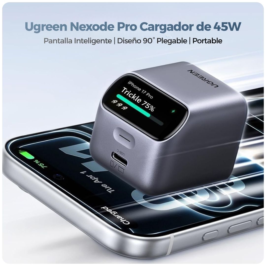 Ugreen Nexode Pro Cargador Inteligente de 45W