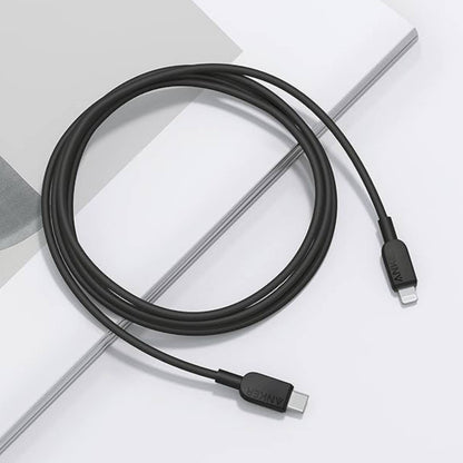 ANKER CABLE USB C - LIGHTNING 1.8M CON CERTIFICACIÓN MFi PARA IPHONE 14/13/12/11/X