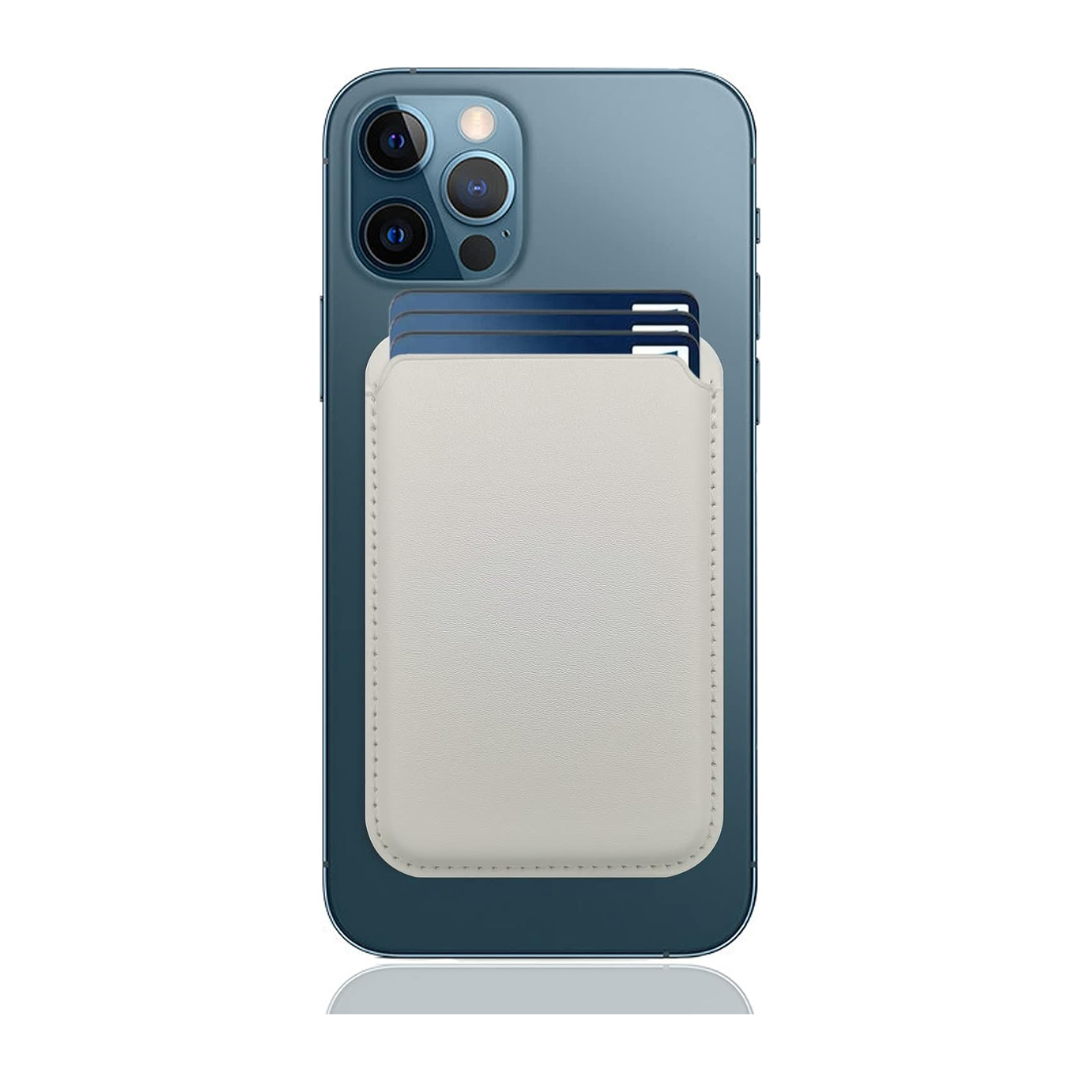 Billetera de Cuero con MagSafe para iPhone, Apple – Azul medianoche