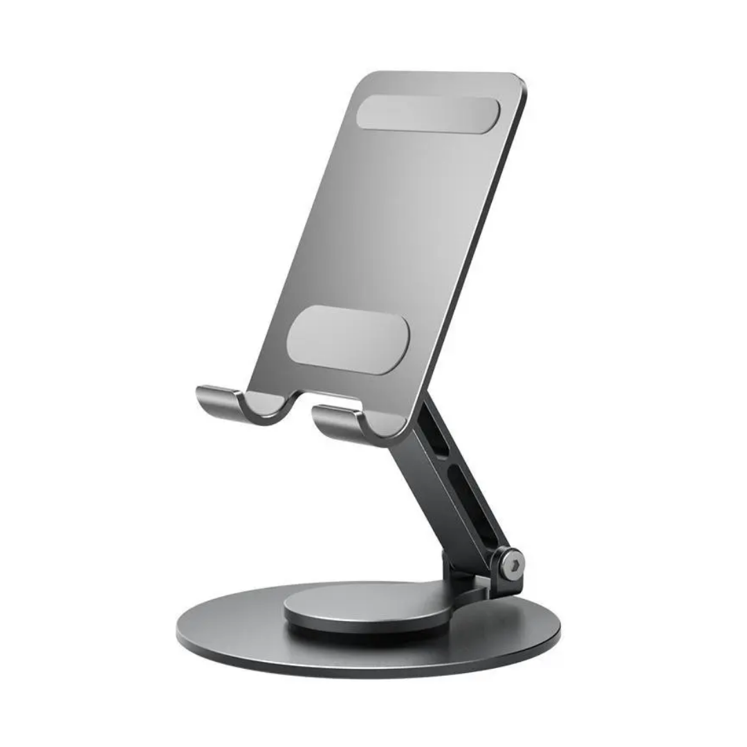 SOPORTE PLEGABLE PARA CELULAR Y TABLET GIRATORIO 360°