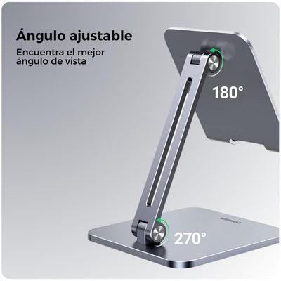 Ugreen Soporte ajustable para iPad - Aluminio Space Gray