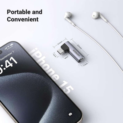 UGREEN Adaptador USB-C a 3.5mm – HiFi DAC Estéreo