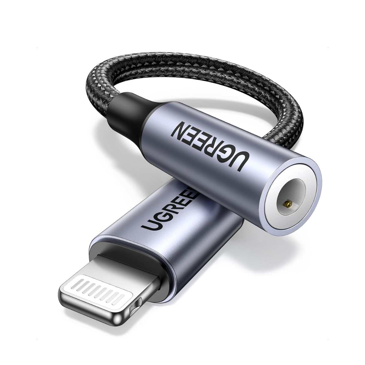 GREEN Adaptador de Audio Lightning a 3.5mm para iPhone