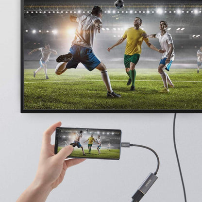 Anker Adaptador tipo C a HDMI 4K (@60Hz), para MacBook Pro, Air, iPad, Pixelbook, XPS, Galaxy y más