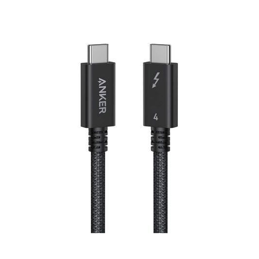 Anker Prime Cable Thunderbolt 4 tipo C 240W, transferencia de datos 40 Gbps, video 8K/4K, para iPhone 15/16 Series, MacBook Air, iPad, Samsung 1M
