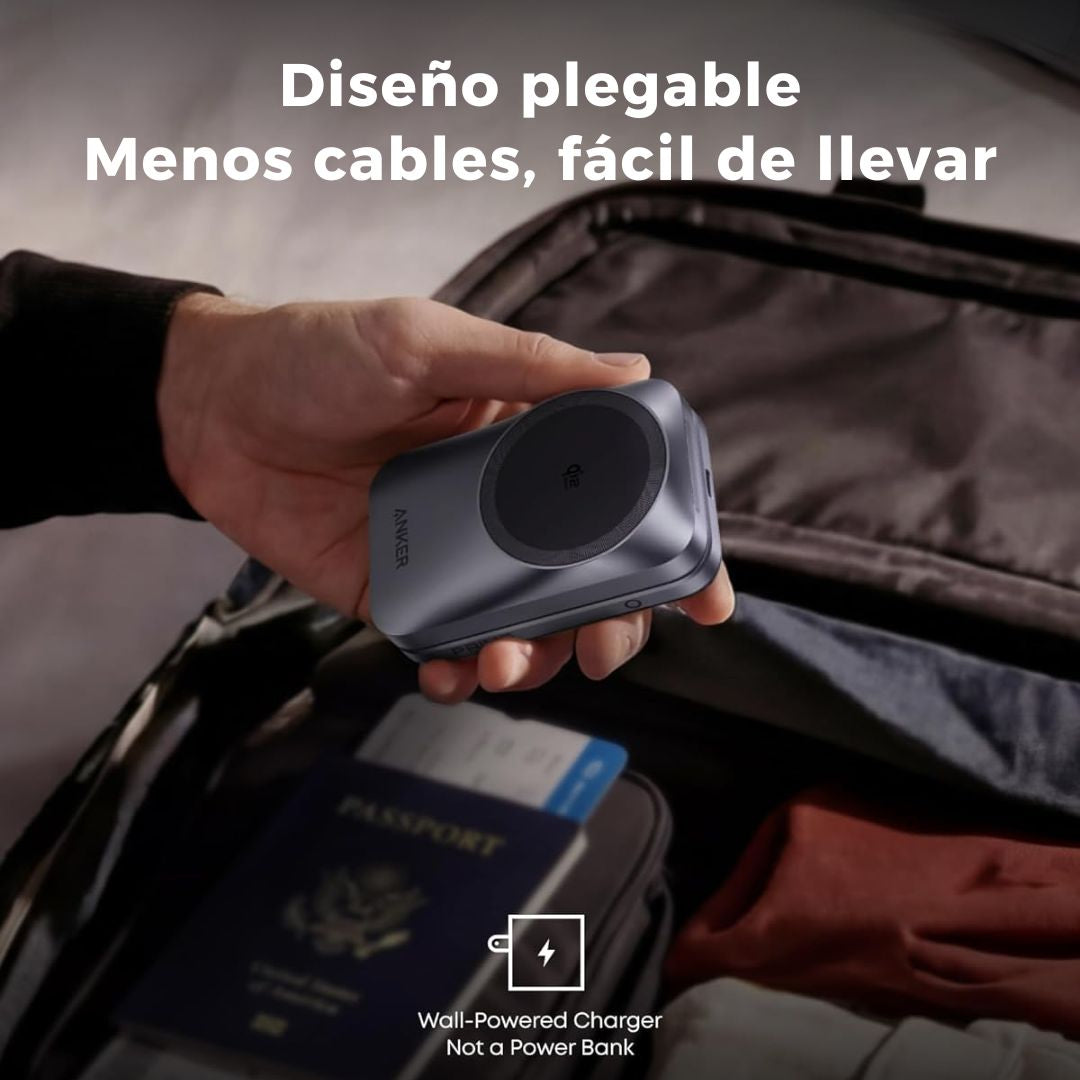 Anker Prime Cargador MagSafe plegable 25W Qi2.2