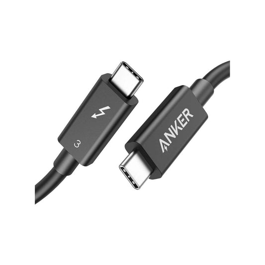 Anker Cable tipo C, Thunderbolt 3.0, carga de 100 W video 5K y transferencia de datos de 40 Gbps, para iPhone 16/15, MacBook, Galaxy S25 y más