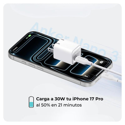 Anker Nano 3 - Cargador 30W PD